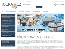Tablet Screenshot of icera.cz